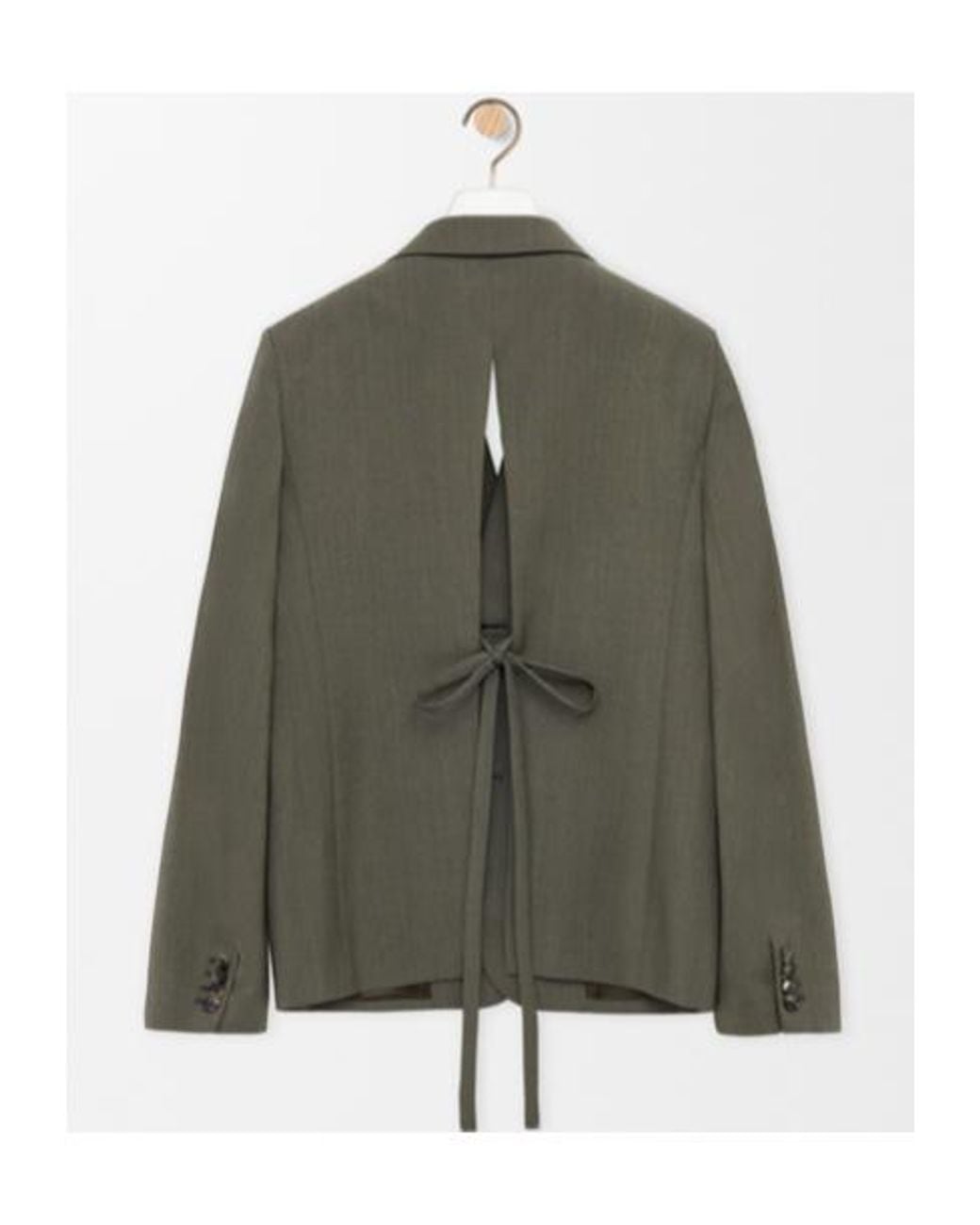 Loewe Green Tailored Jacket