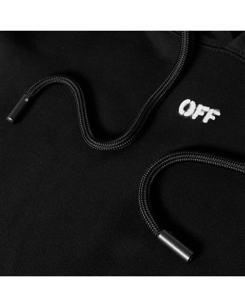 Off-White c/o Virgil Abloh Black Overhead Hoodie for men