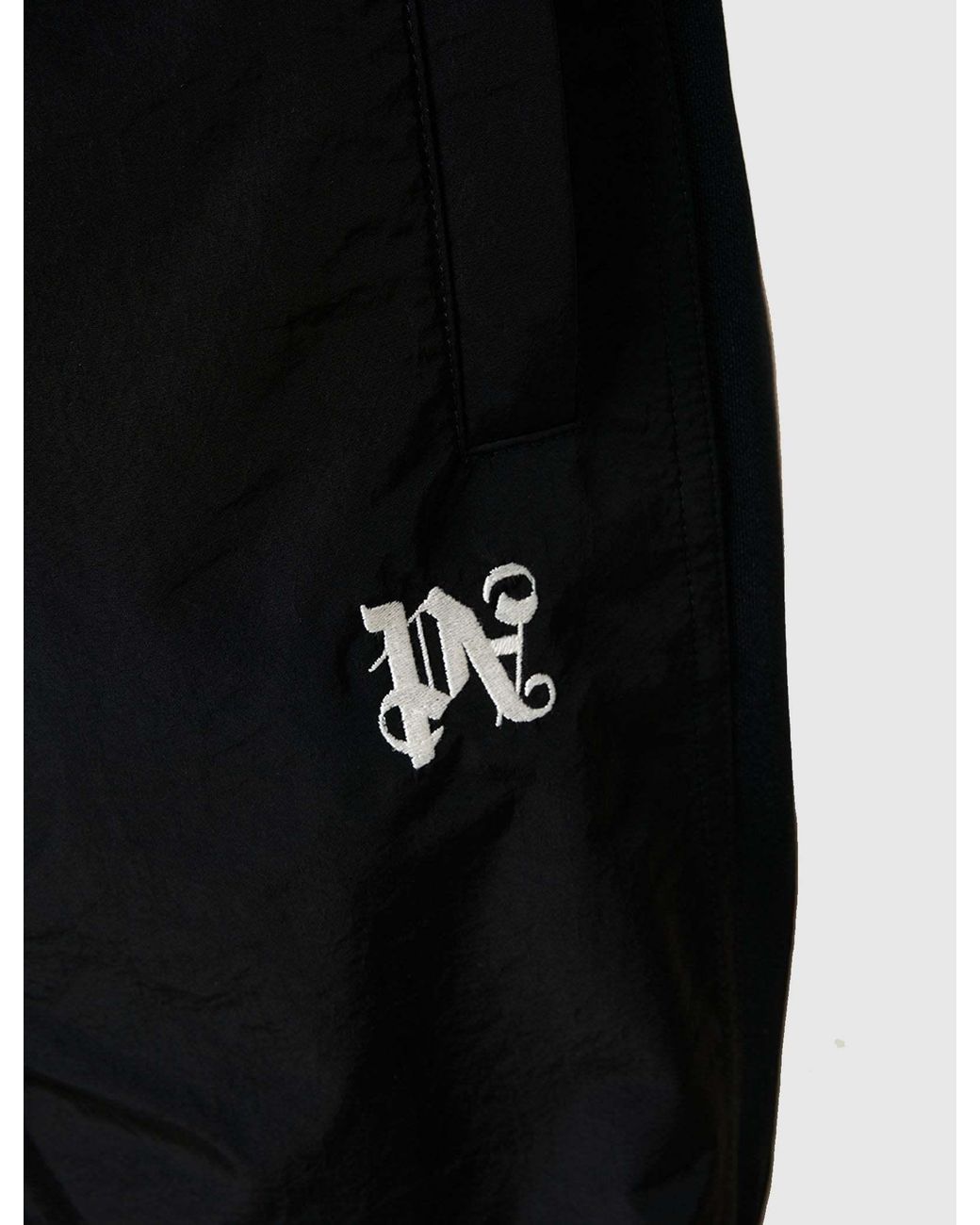 Amiri Blue Contrast-Trim Drawstring Track Pants for men