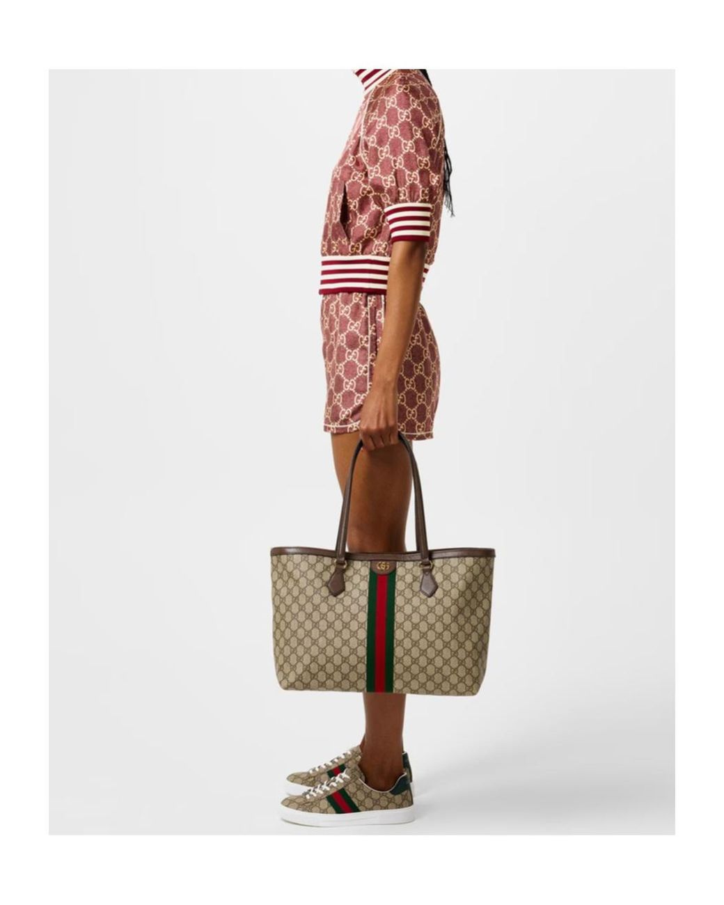 Gucci Multicolor Logo Low-Top Sneakers