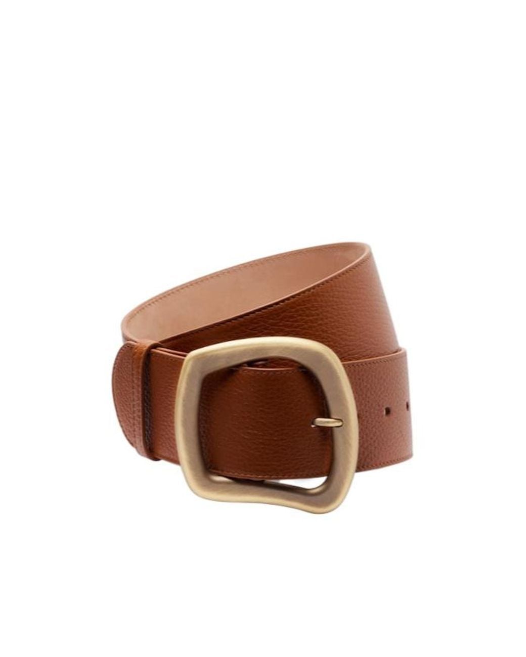 Gabriela Hearst Brown Simone Leather Belt