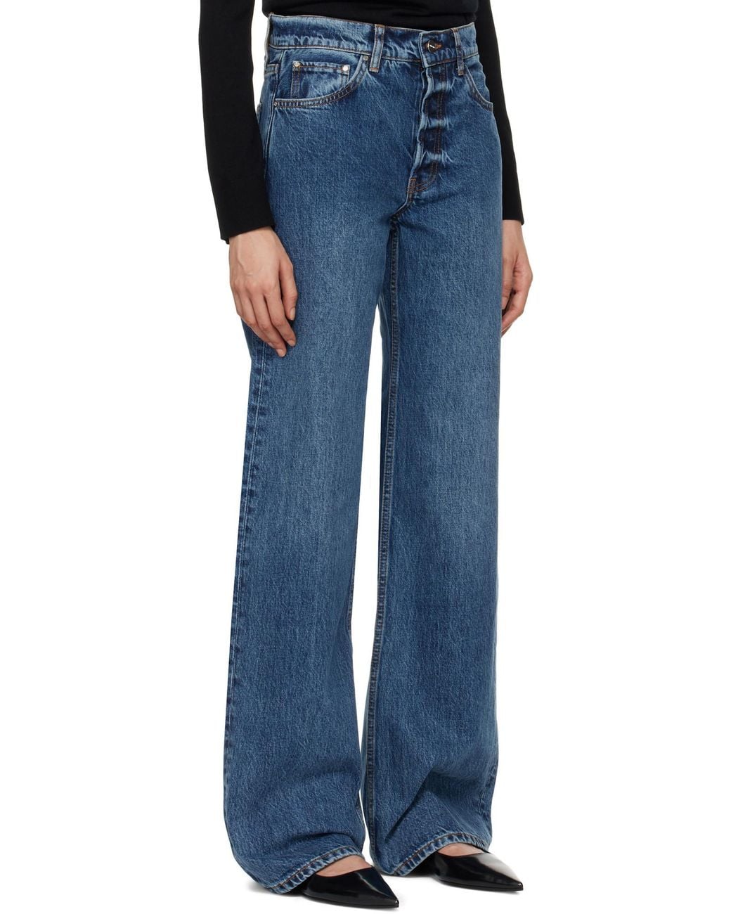 Anine Bing Blue Hugh Jeans