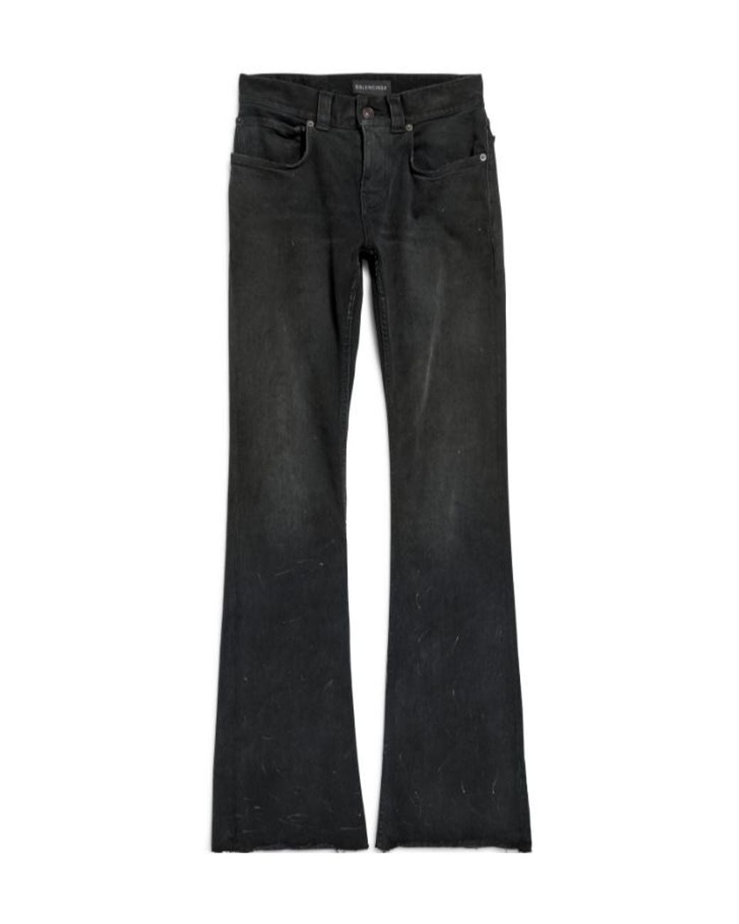 Balenciaga Black Slim-Fit Bootcut Jeans