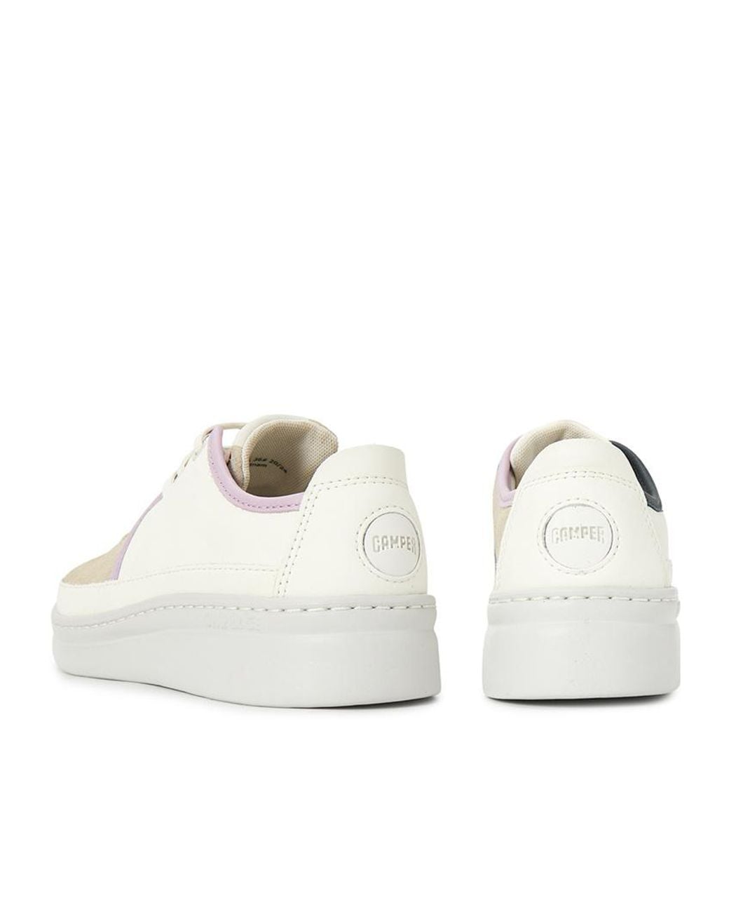 Camper White Runner Up Lace-Up Sneakers
