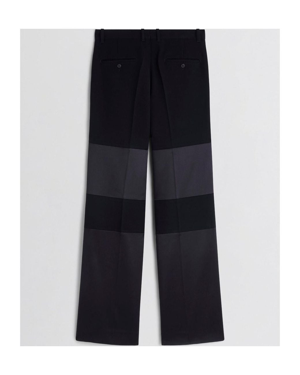 Phoebe Philo Blue Layered Tuxedo Trousers
