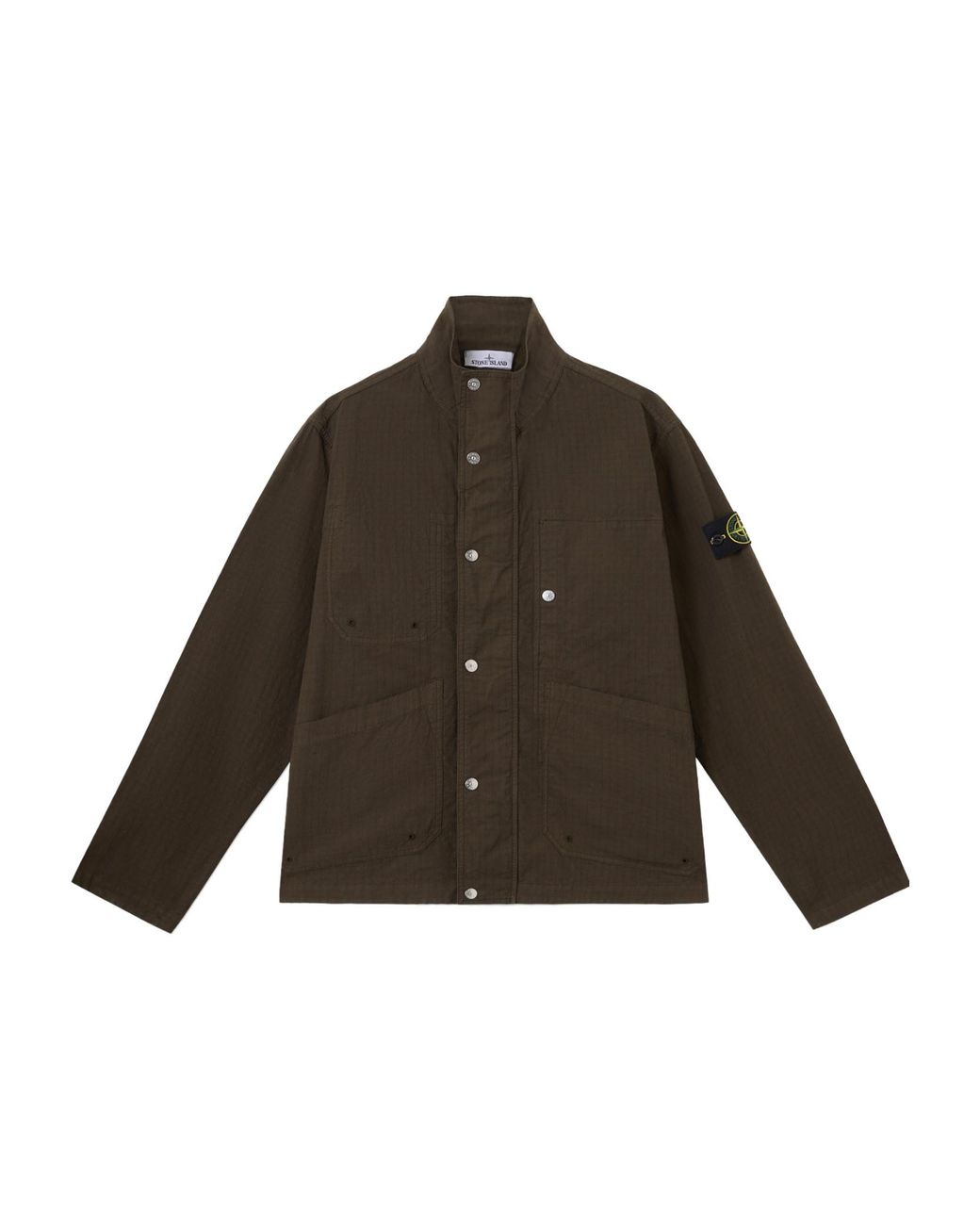 Stone Island Brown 4100044 Mil-Spec Stretch Ripstop-Tc for men