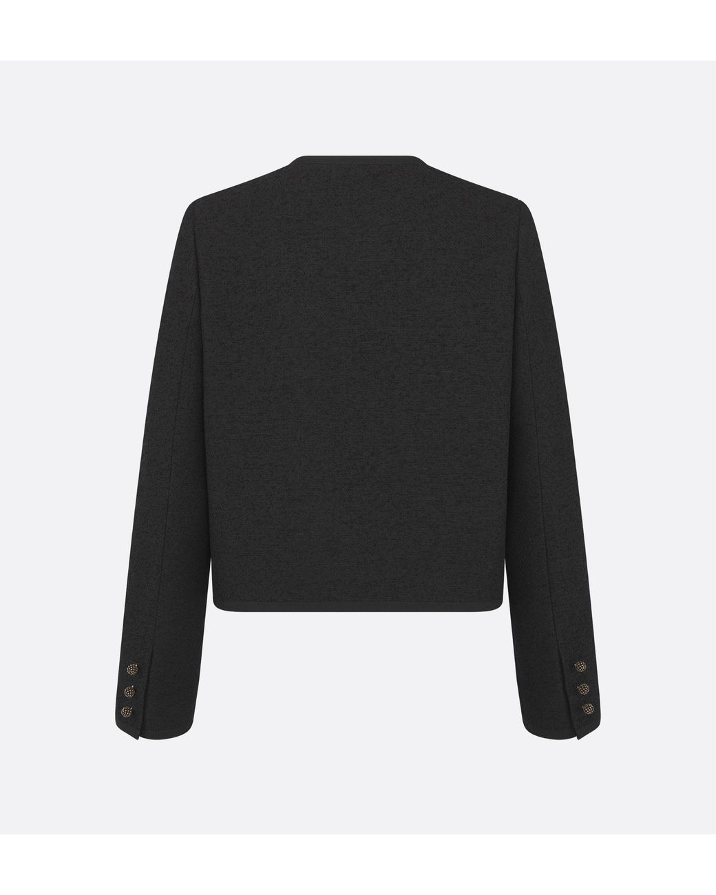 Dior Black Cropped Jacket