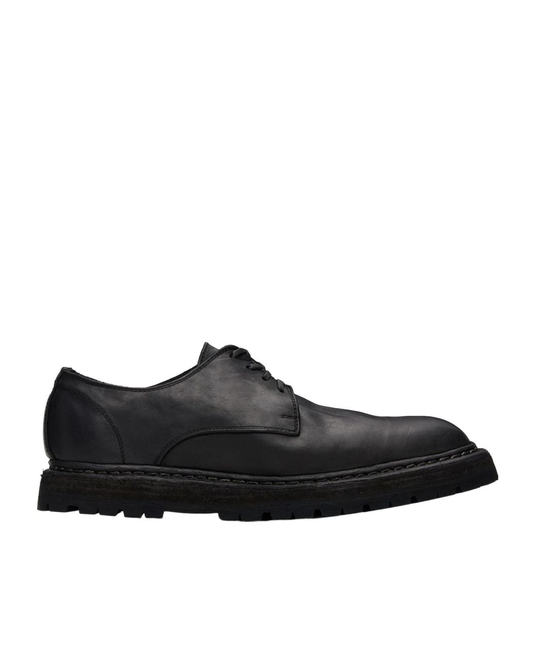 Guidi Black 99 Derby Shoes for men