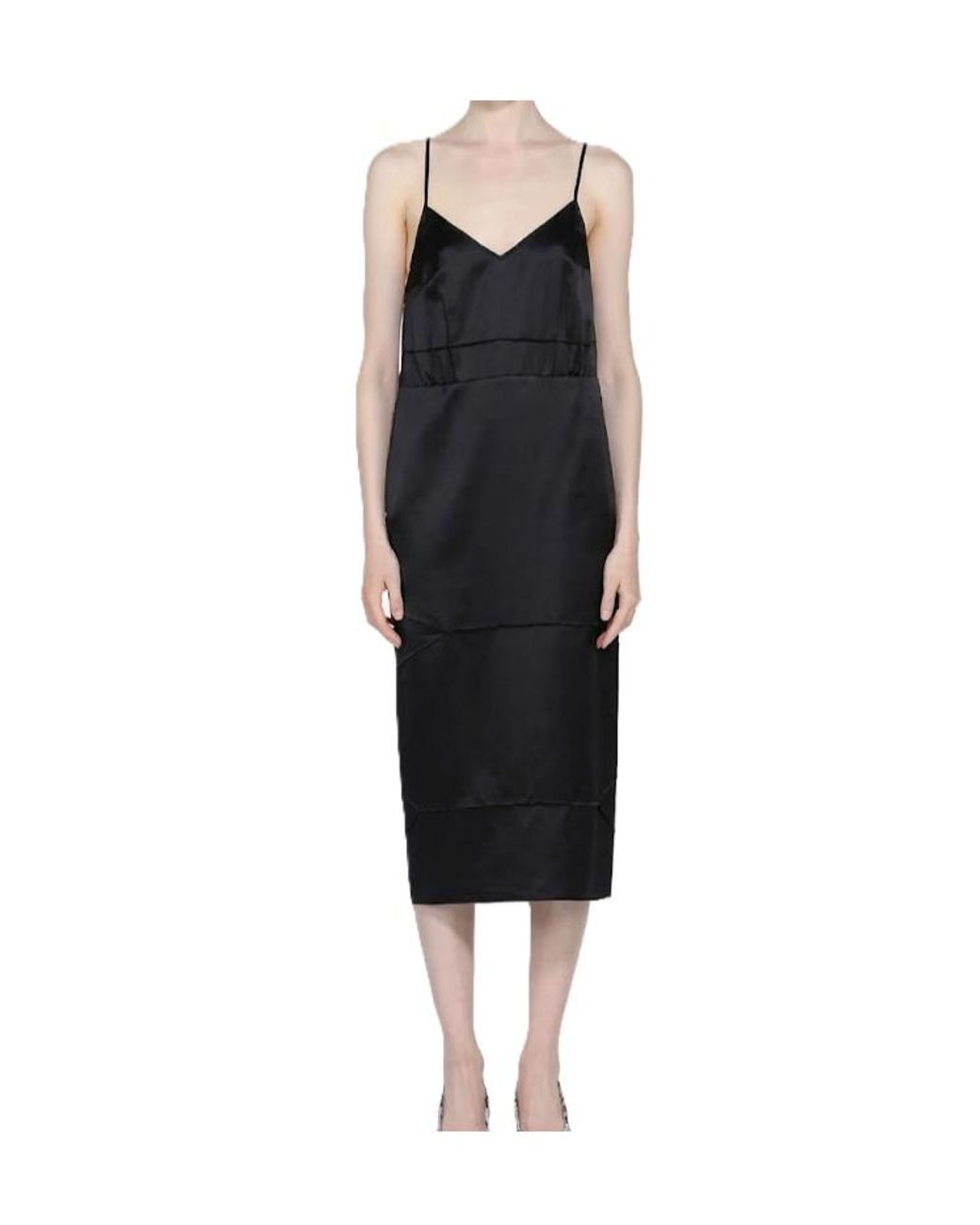 N°21 Black Spaghetti-Strap Dress