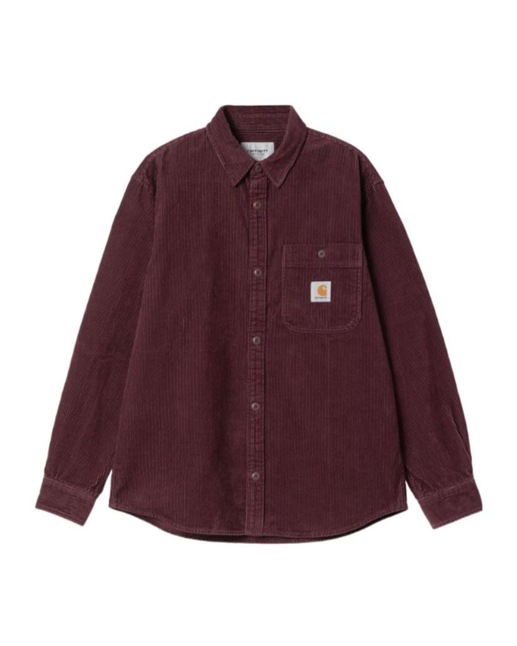 Carhartt Purple L/ Flint Shirt for men
