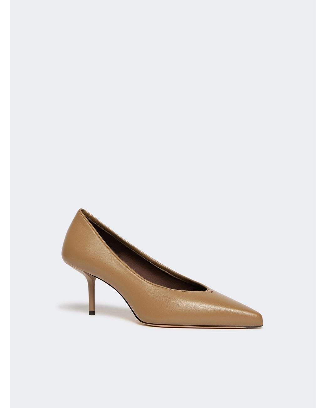Max Mara Brown Pointed-Toe Pumps