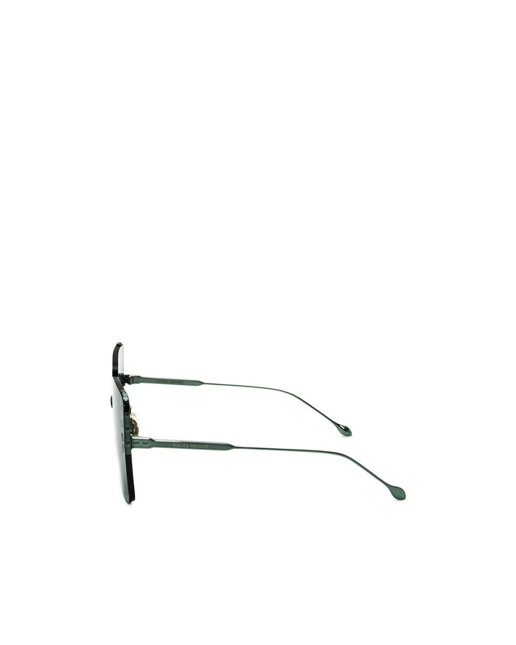 Isabel Marant Multicolor Square Frame Rimless Sunglasses