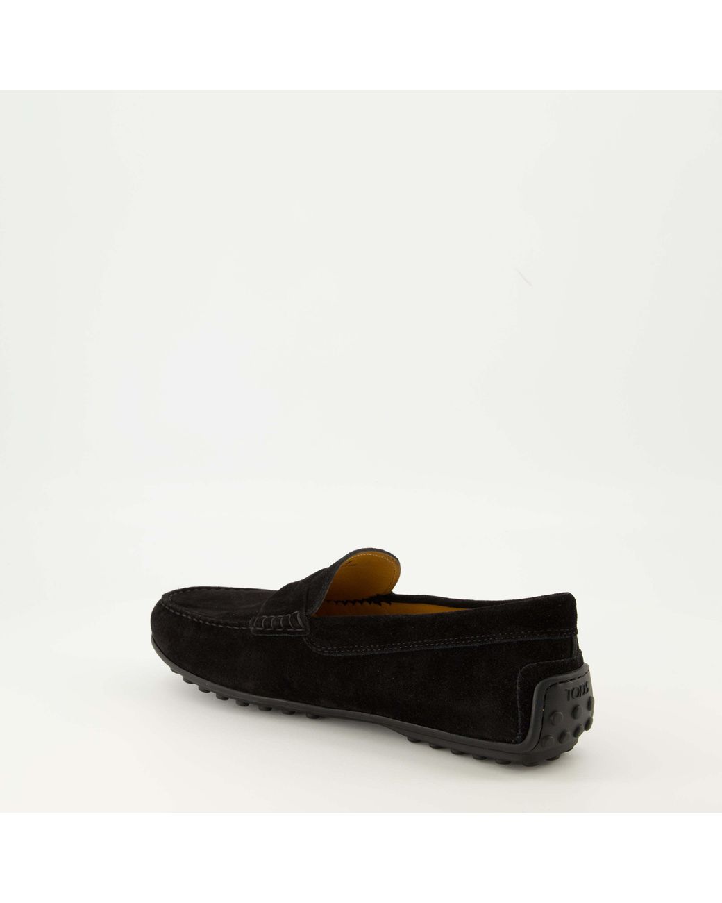 Tod's Black City Gommino Driving Shoes for men