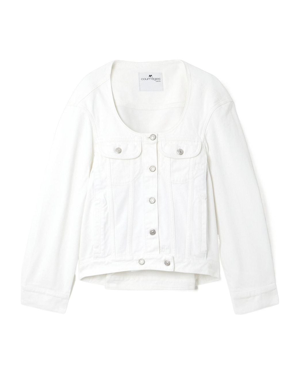 Courreges White Denim Jacket