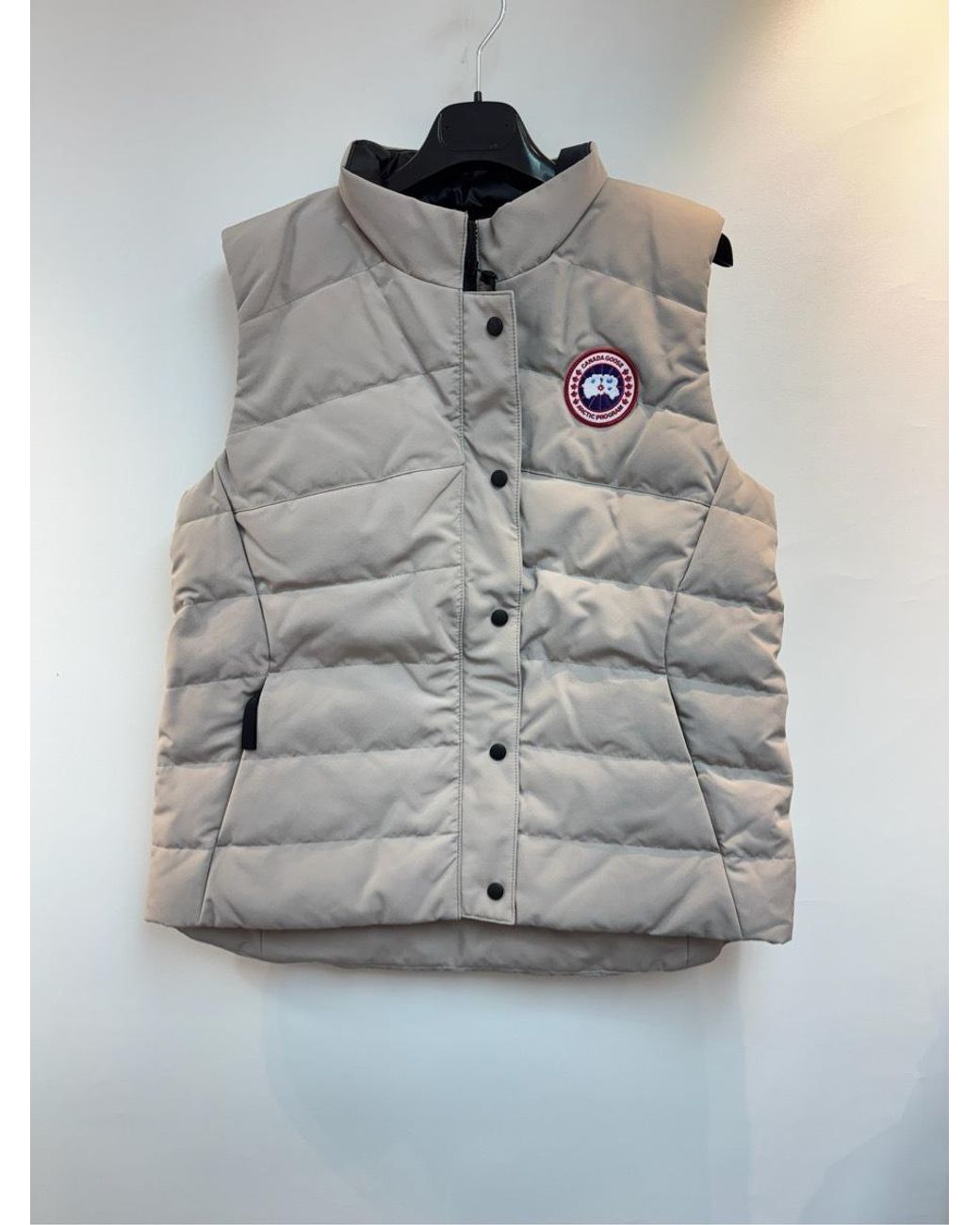 Canada Goose Pink Freestyle Vest Frontal Zip Closure