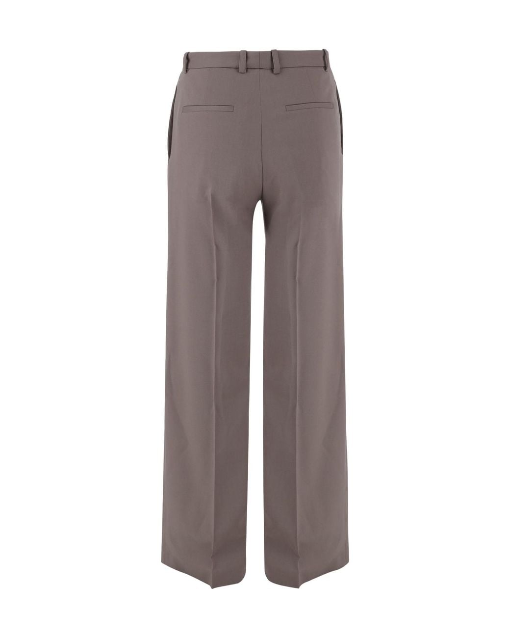 Jil Sander Gray Casual Pants With Belt Loops