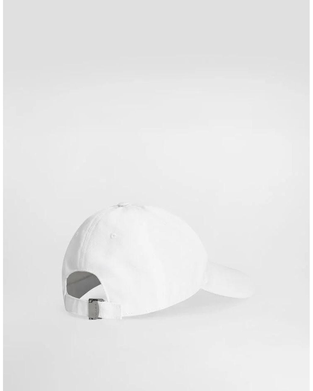 Dolce & Gabbana White Logo Patch Baseball Hat for men