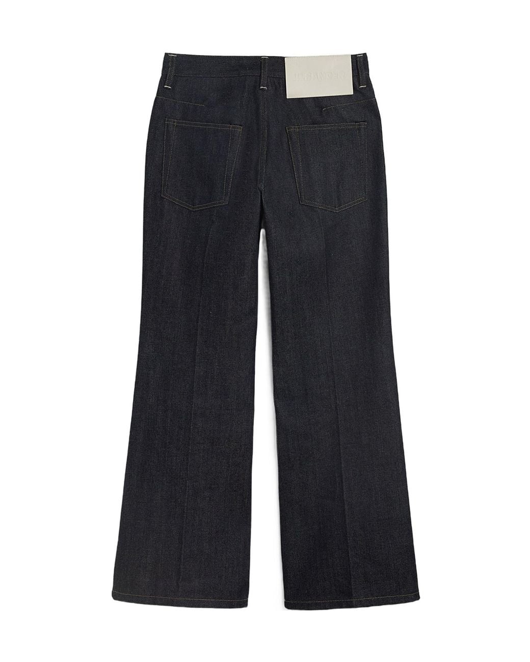 Jil Sander Blue Flared Jeans