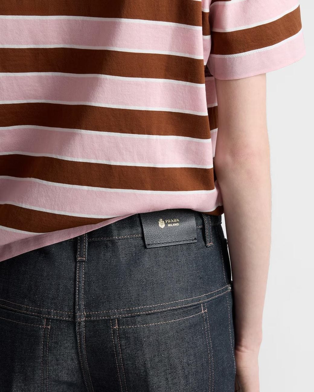 Prada Blue Five-Pocket Denim Jeans
