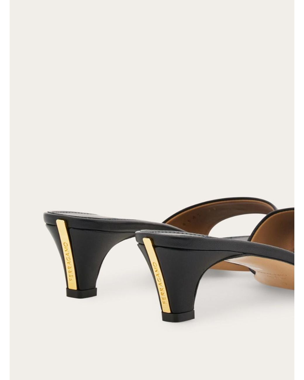 Ferragamo Multicolor Low Heeled Mule