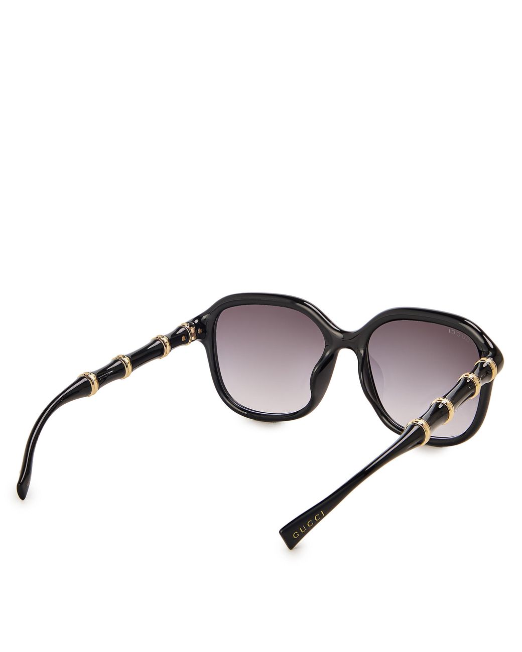 Gucci Metallic Bamboo-Joint Sunglasses