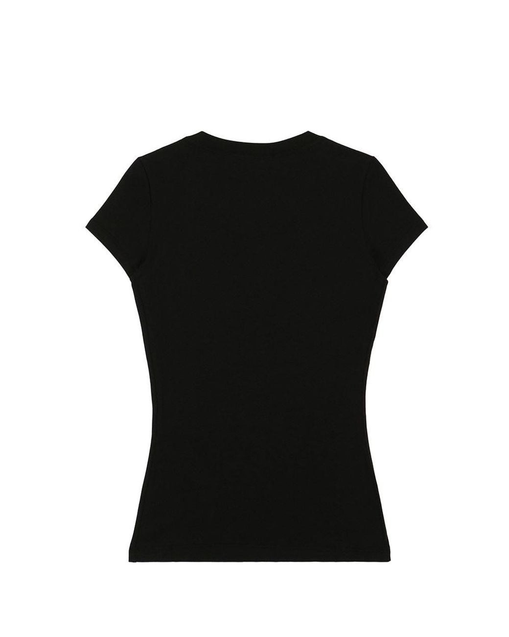 Moschino Black Heart Print T-Shirt