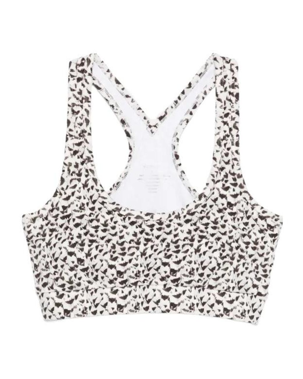 Varley White Selma Sports Bra