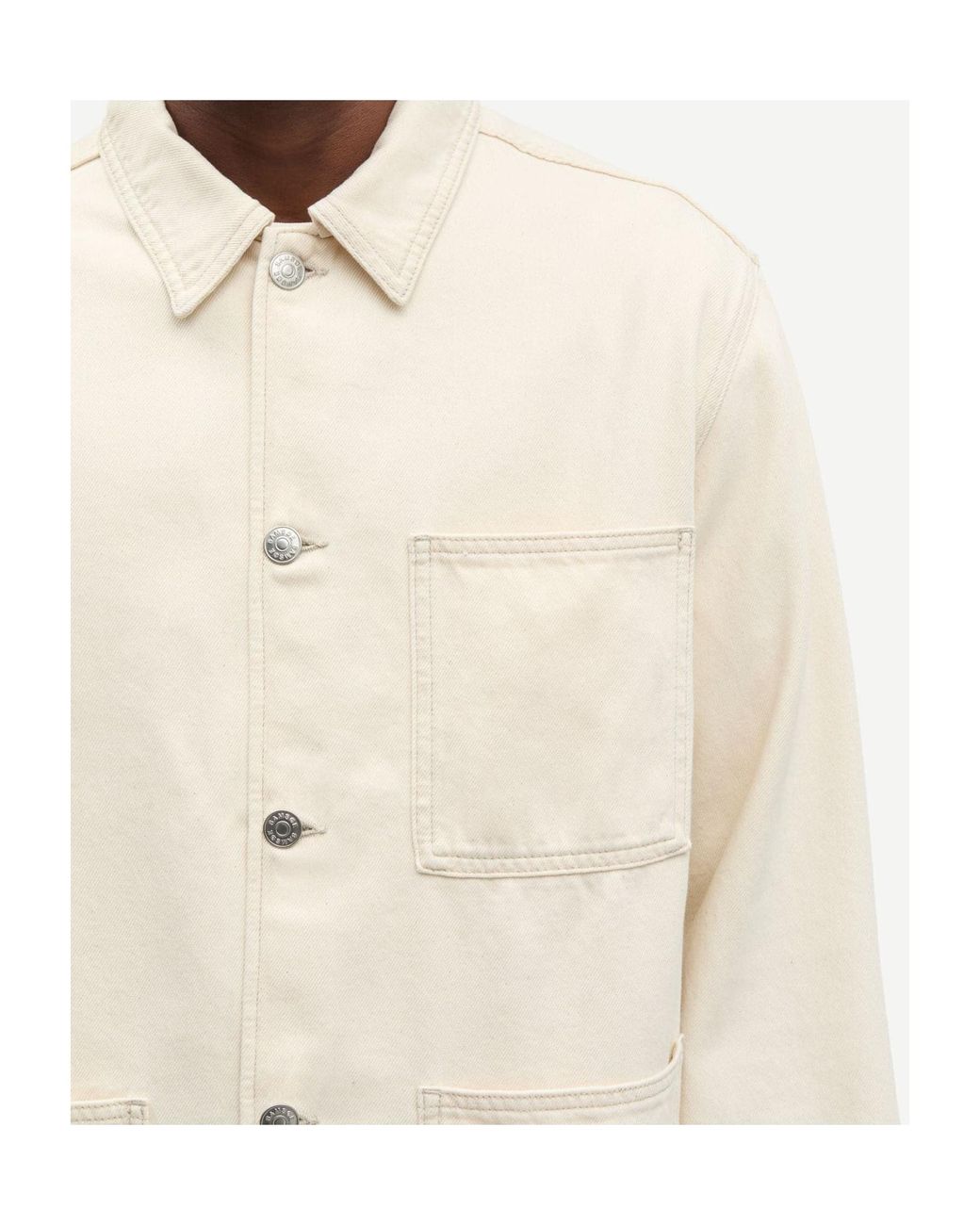Samsøe & Samsøe Natural Samsøe Samsøe Sachore Denim Jacket for men