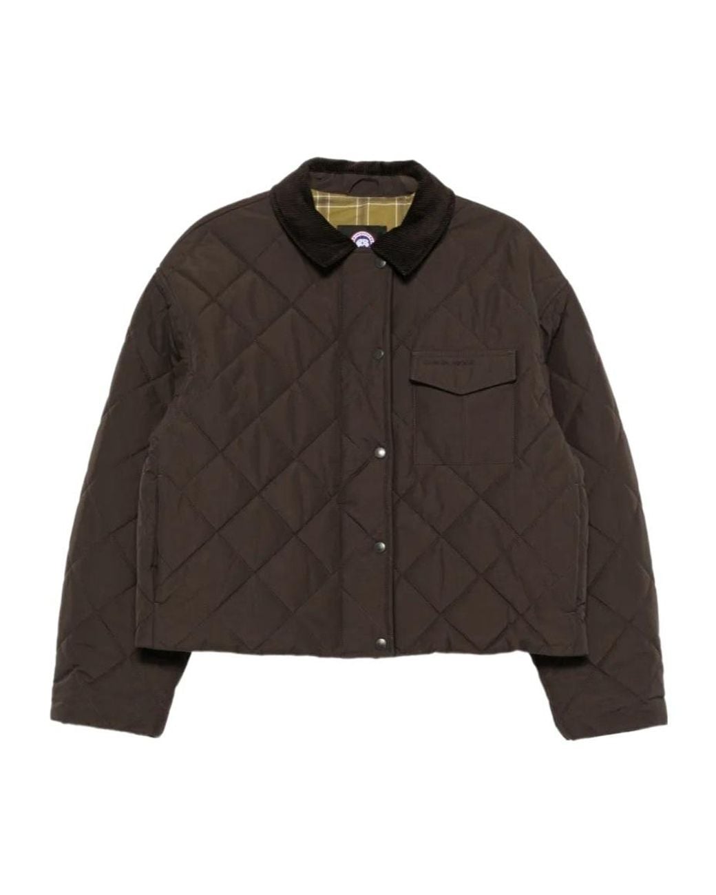 Canada Goose Brown Terra Quilted Jacket