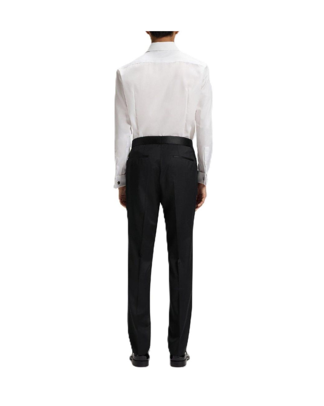 Boss Gray Simple And Casual Pants for men
