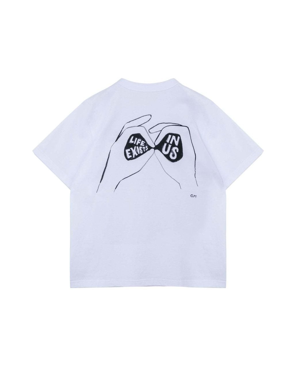 Sacai Blue Logo Detailed Crewneck T-Shirt