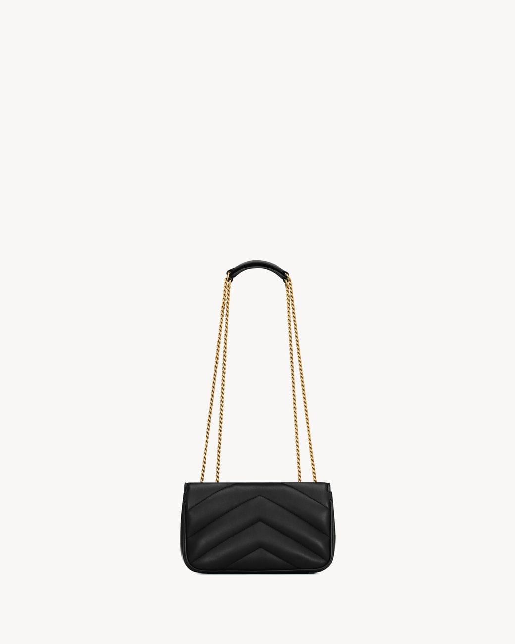 Saint Laurent White Loulou Mini