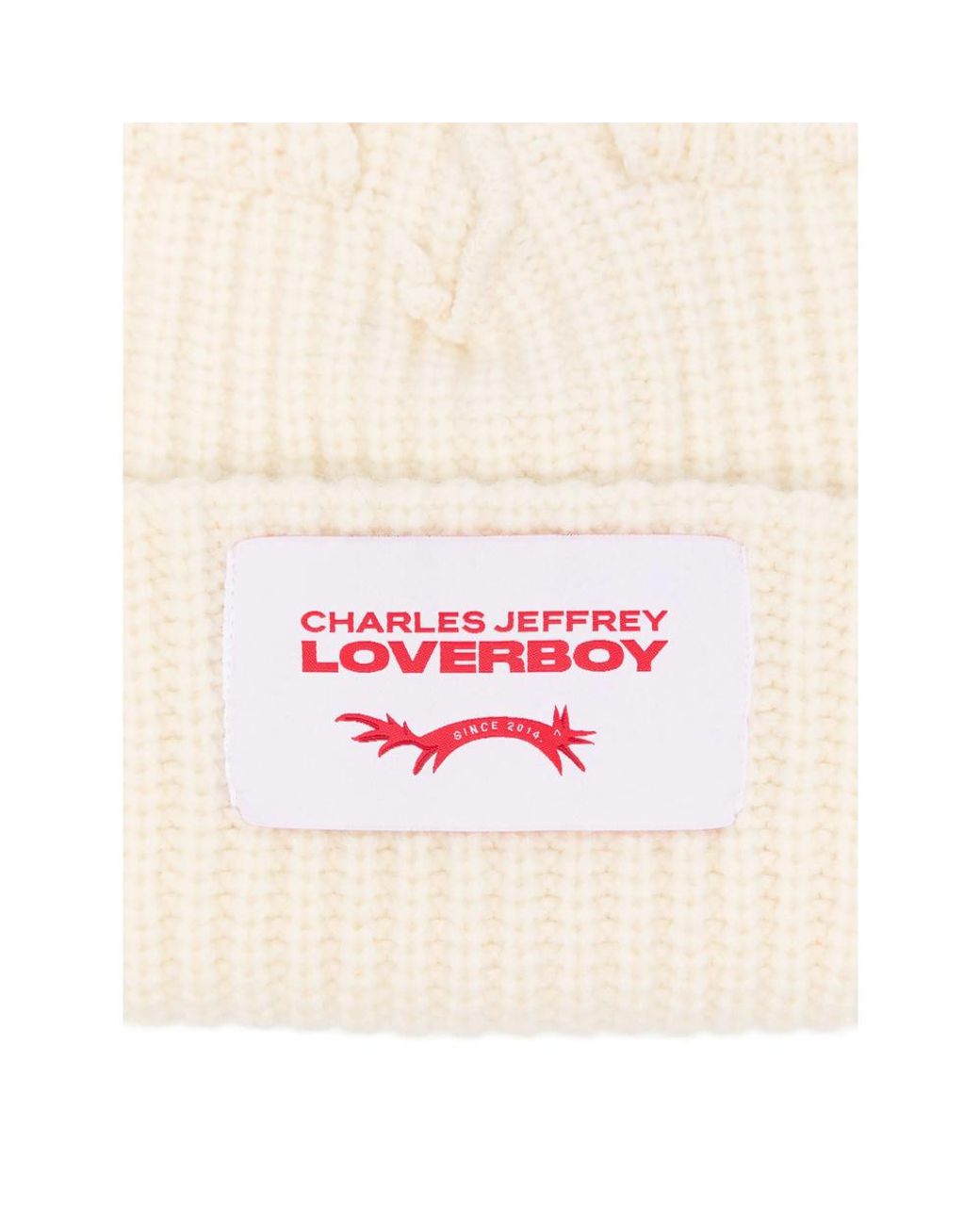 charlesjeffreyloverboy White Logo Hat for men