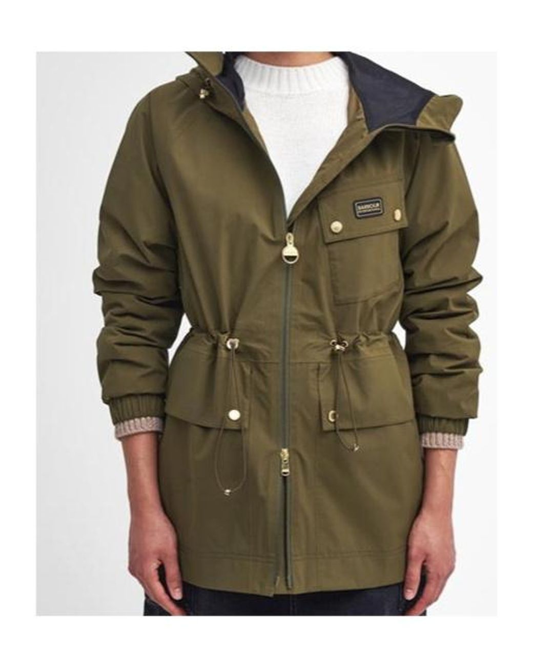 Barbour Green Waterproof Jacket