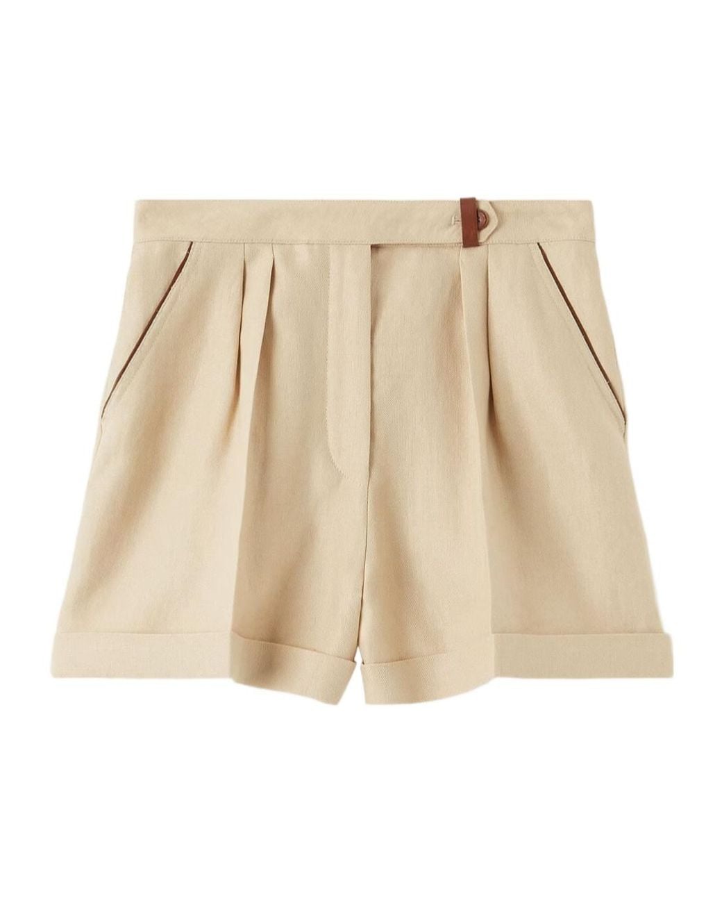 Loro Piana Natural Sullivan Shorts
