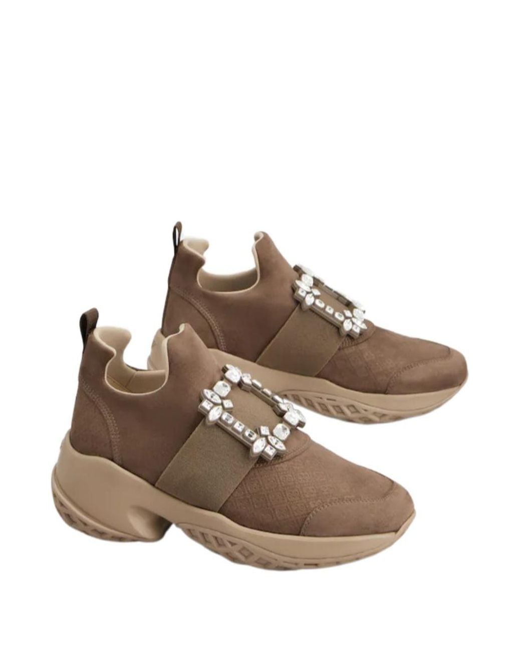 Roger Vivier Brown Viv' Run Sneakers