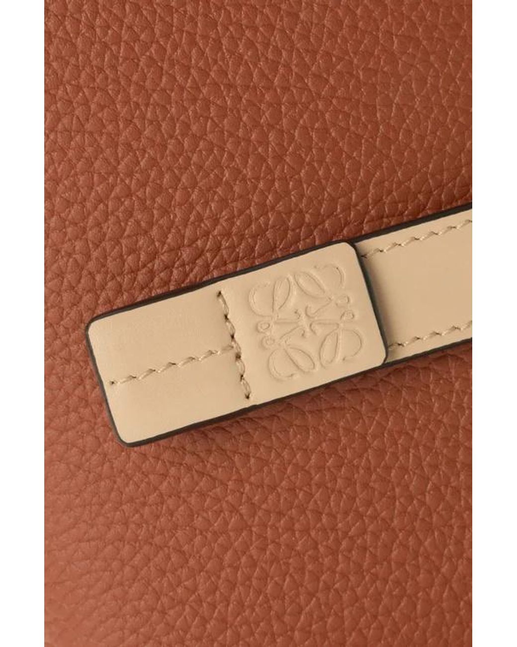 Loewe Brown Compact Zip Wallet