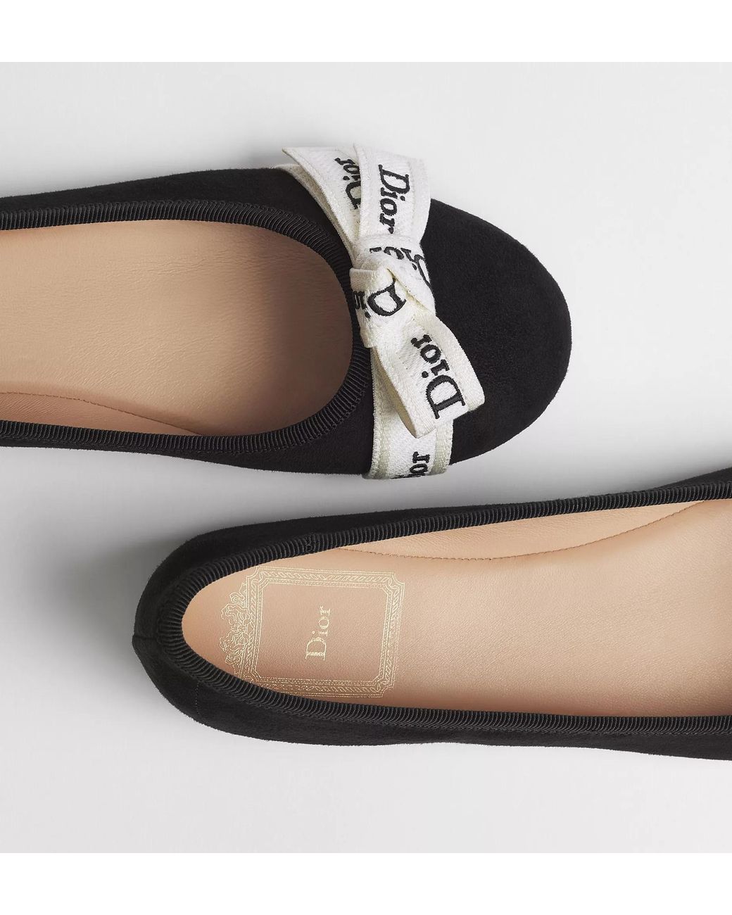 Dior Black J'A Ballet Flat
