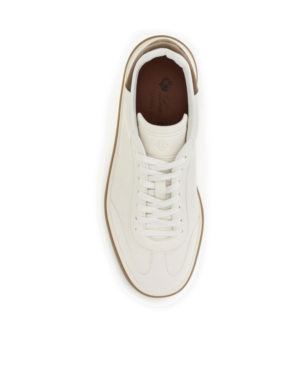 Loro Piana White Tennis Walk Sneakers