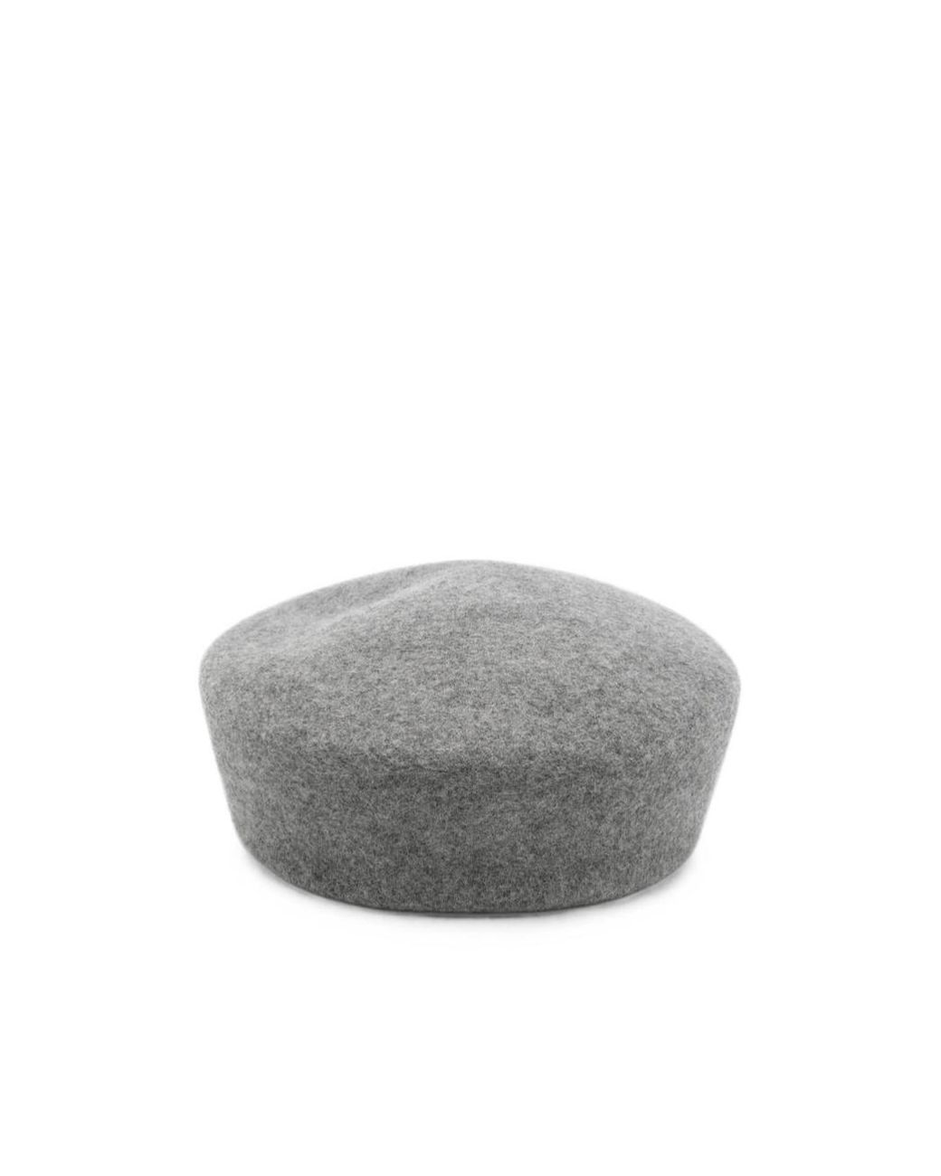Ruslan Baginskiy Gray Logo-Embroidered Felt Beret