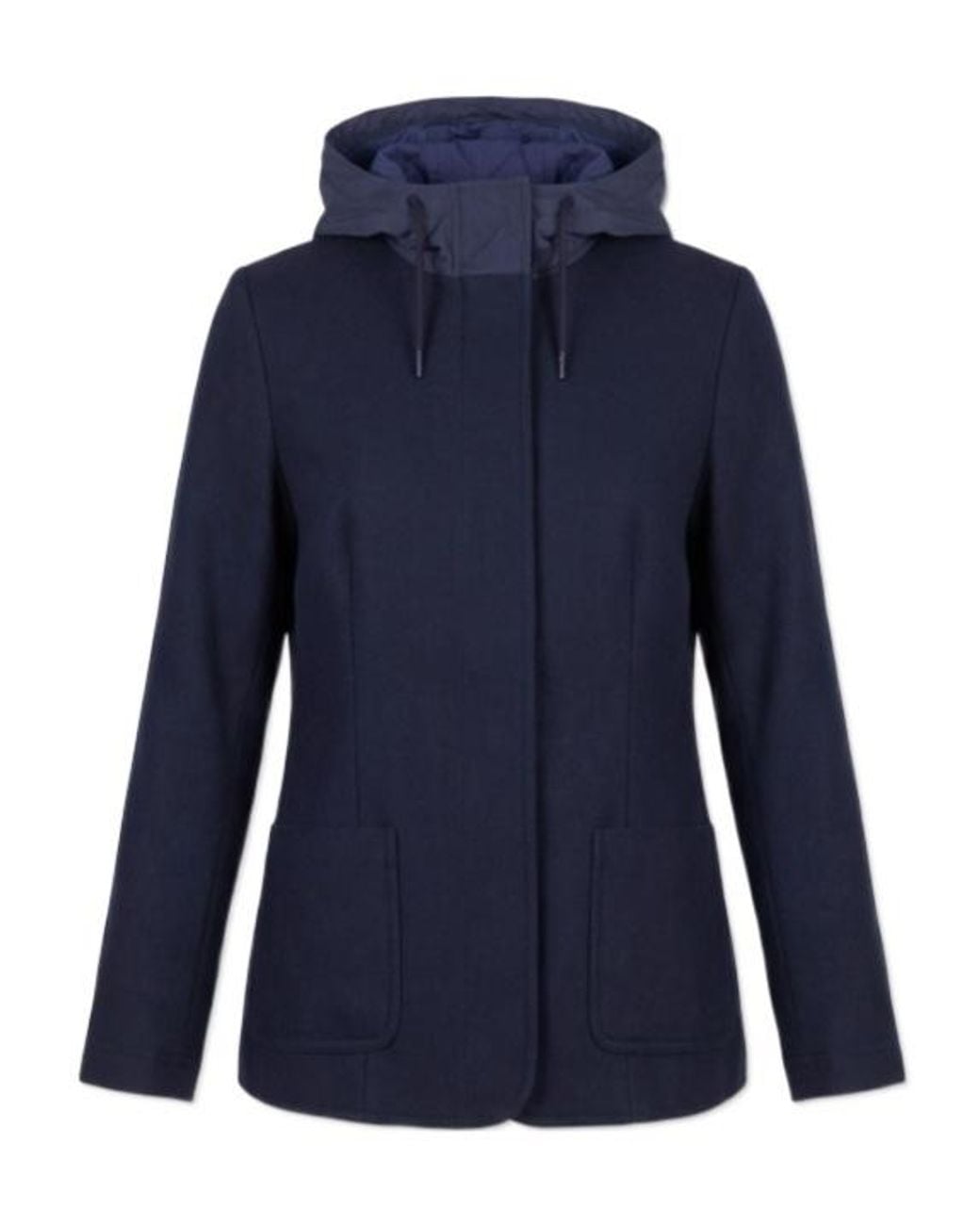 Rag & Bone Blue Hooded Jacket