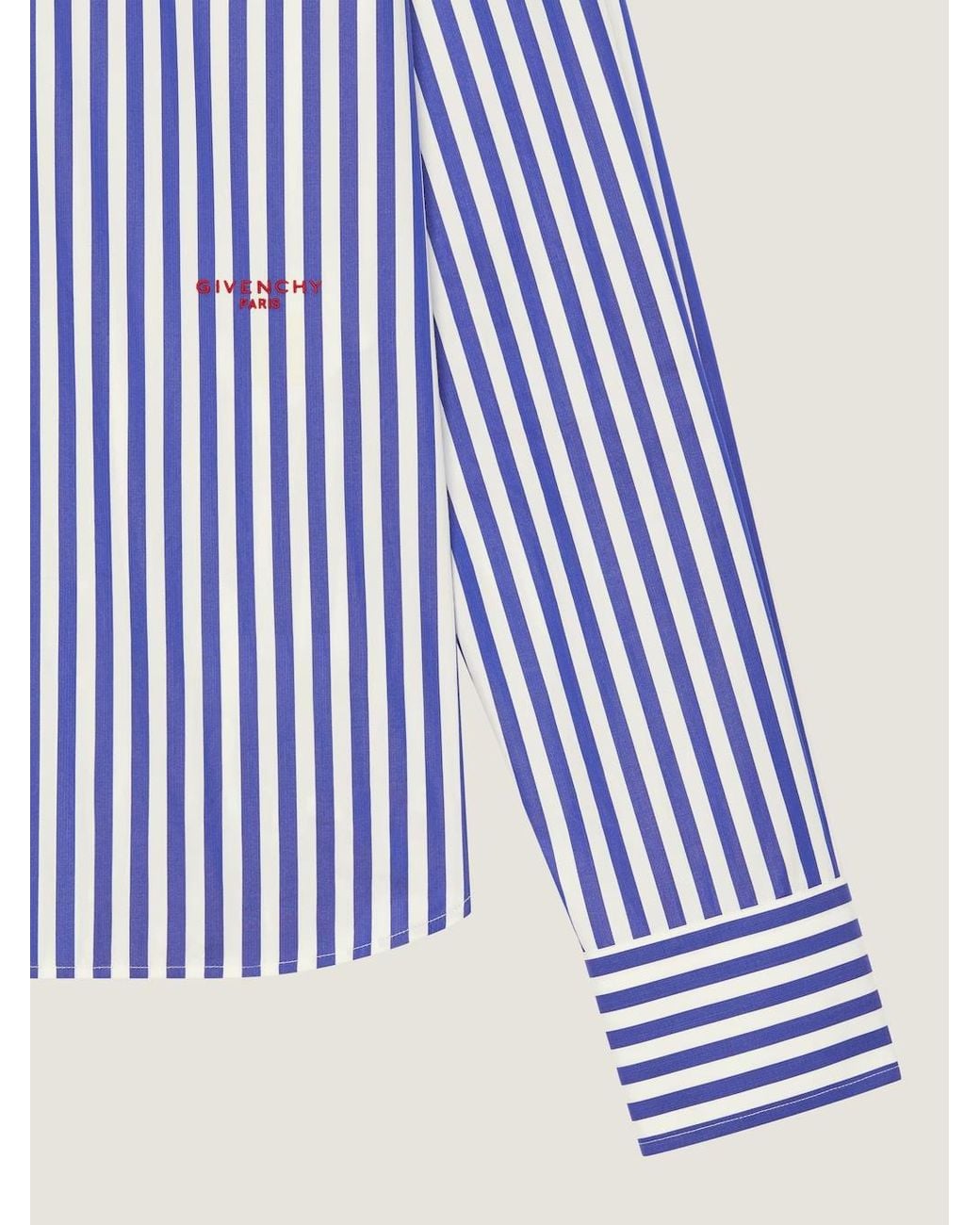Givenchy Blue Striped Shirt