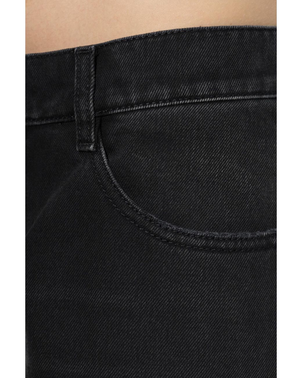 Vetements Black Belt-Loop Jeans for men