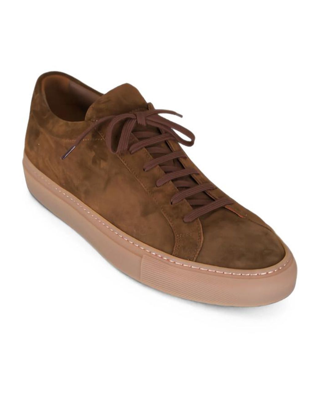 Common Projects Brown Flat Low-Top Casual Shoes for men
