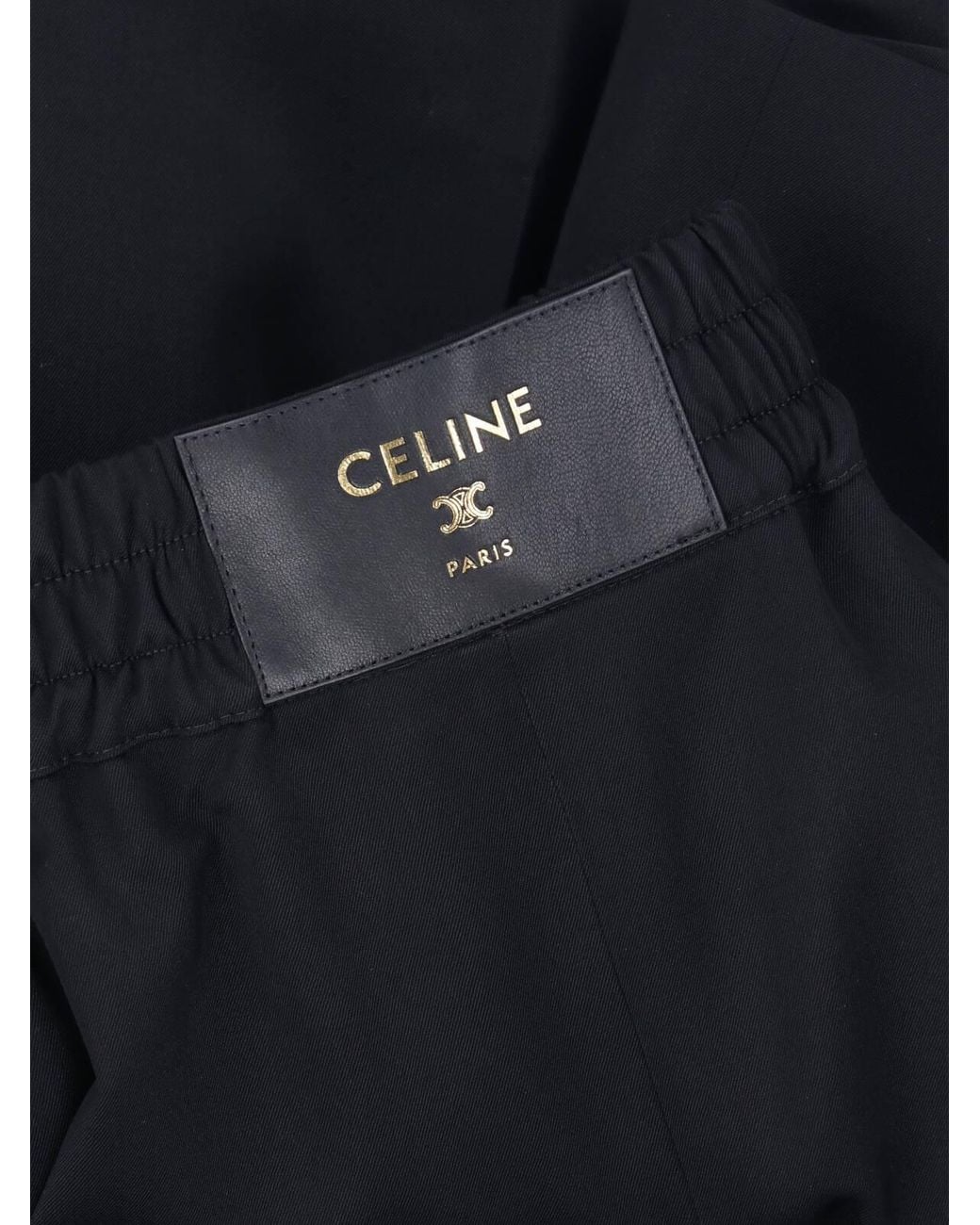 Céline Black Shorts