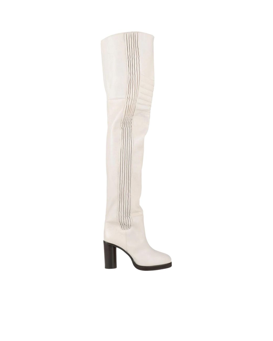 Isabel Marant White Solid Color Boots