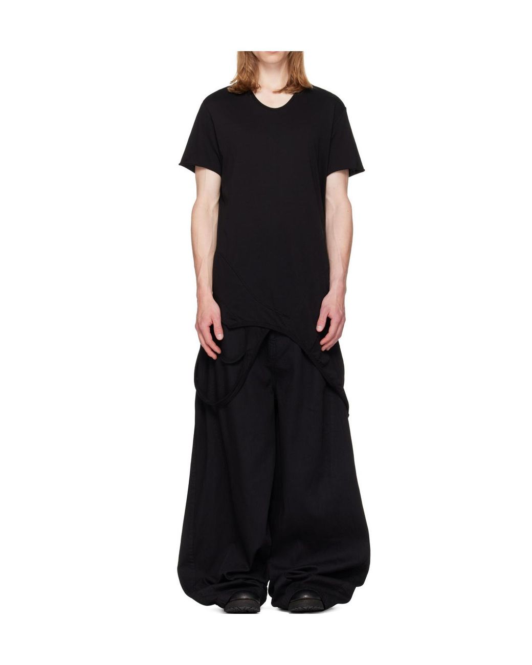 Julius Black Loots Half Sleeve T-Shirt for men
