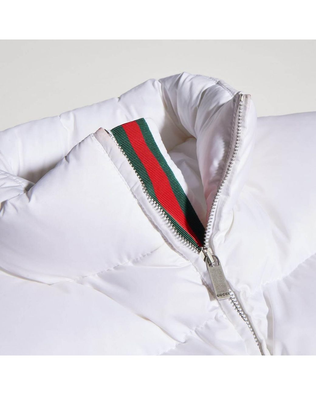 Gucci Blue Padded Polyester Puffer Jacket