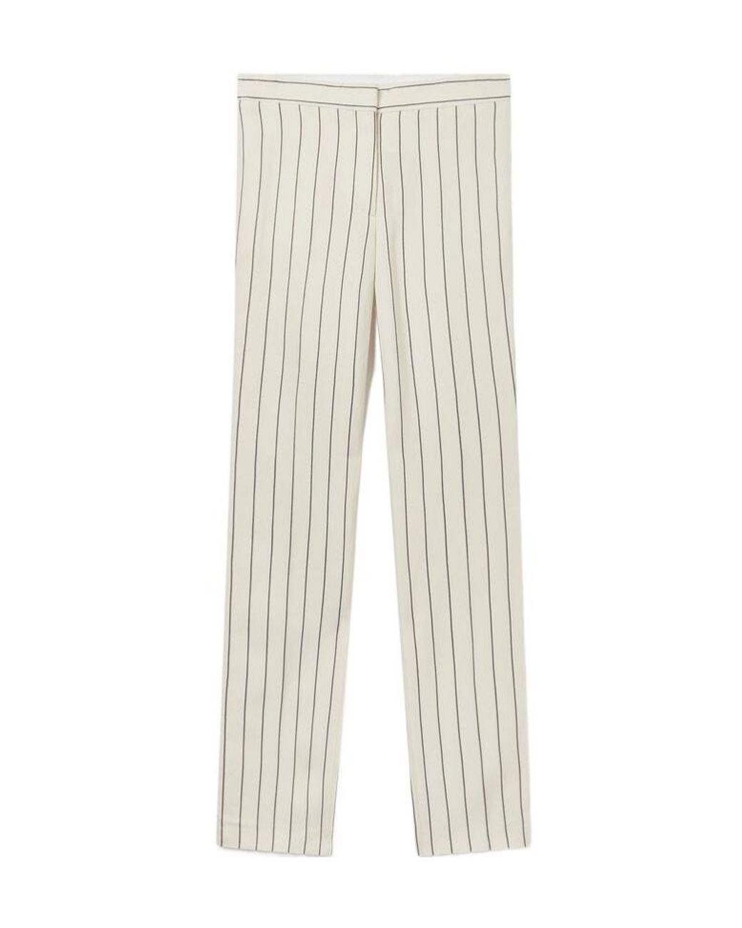 Stella McCartney Natural Striped Trousers