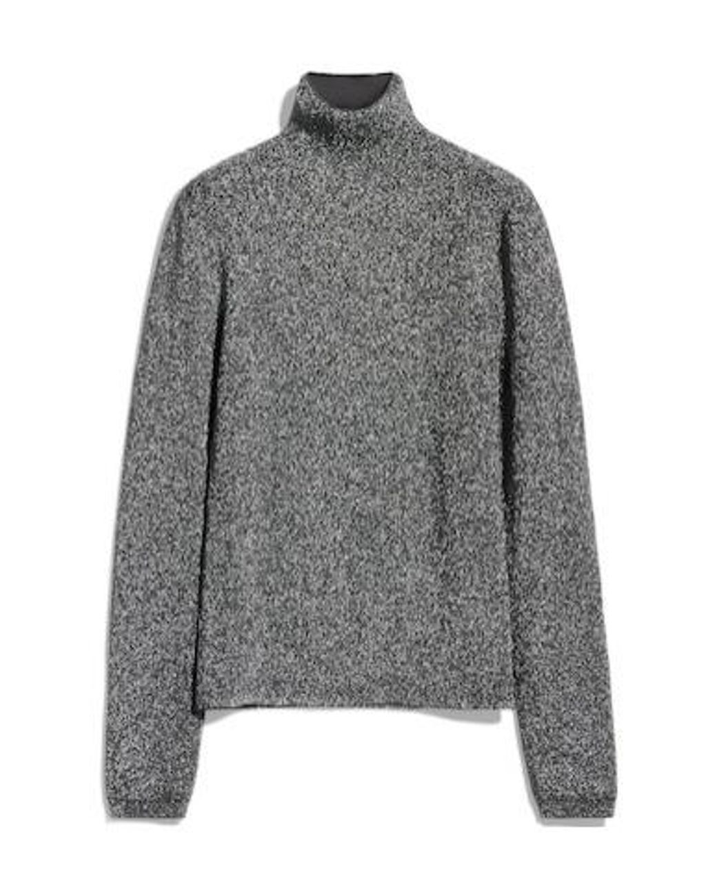 Gucci Gray Mockneck Knit Sweater for men